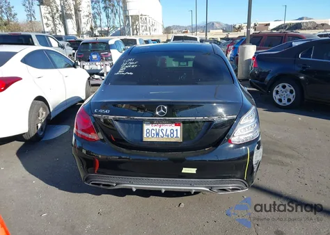 2016 Mercedes-Benz C 450 Amg 4Matic from USA, damaged, VIN 55SWF6EB0GU112880